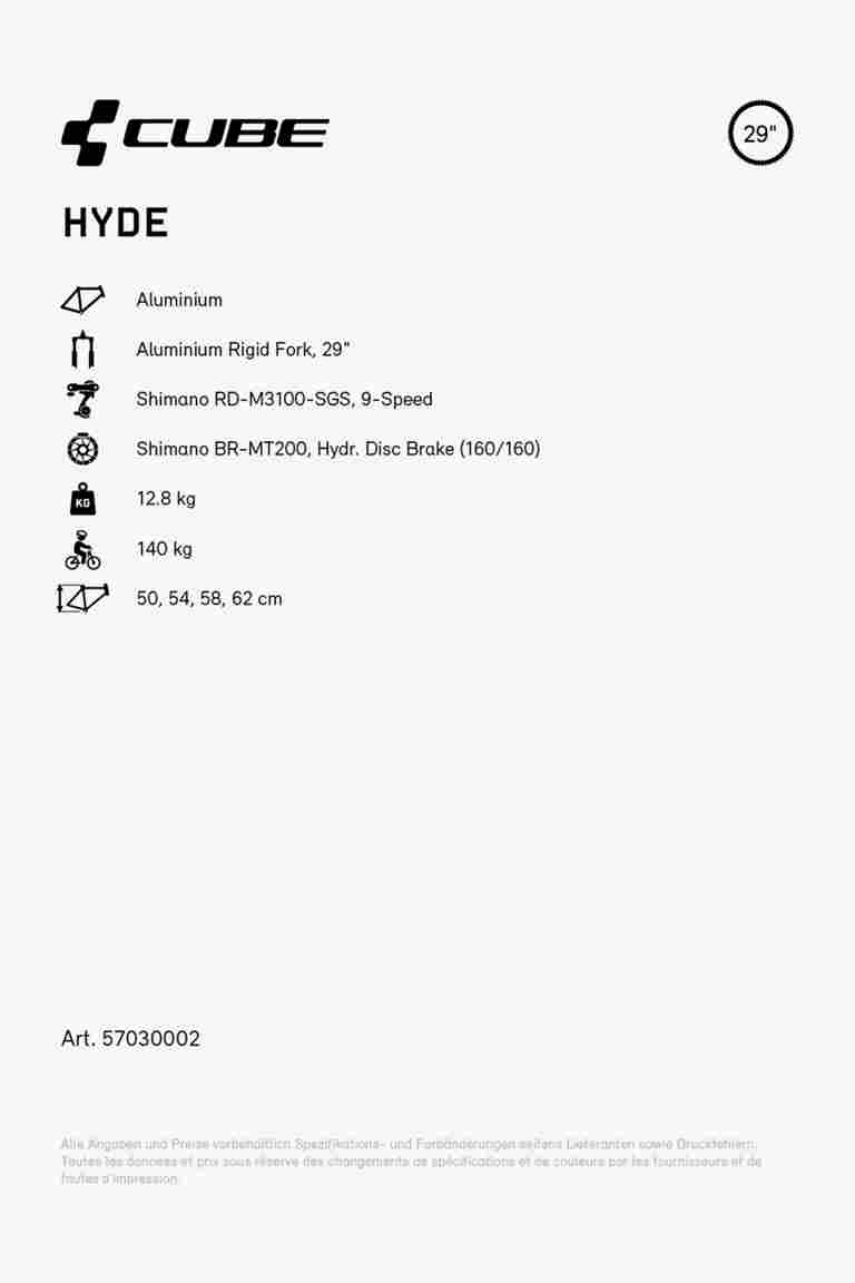 CUBE Hyde 29 Citybike