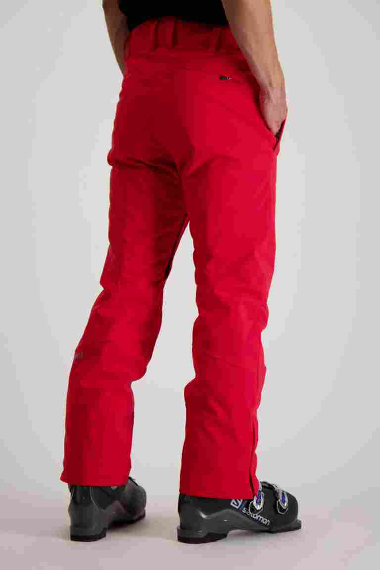 Pantalon de neige de ski Descente rouge pour homme taille 38 (L-XL