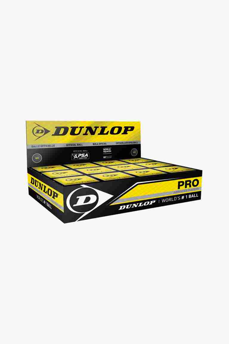 Dunlop 12-Pack Pro pallina da squash