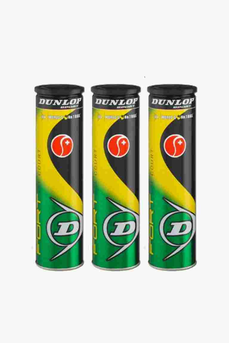 Dunlop 3-Pack Fort All Court balles de tennis