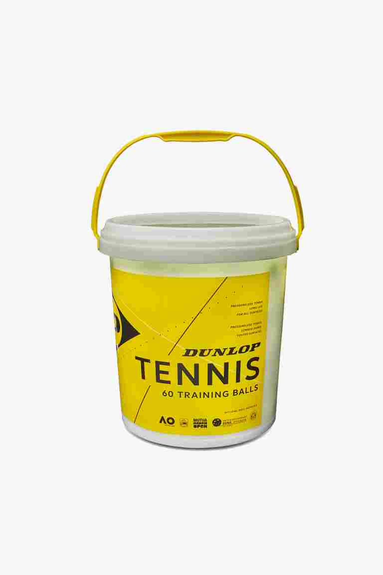 Dunlop 60-Pack Training balles de tennis