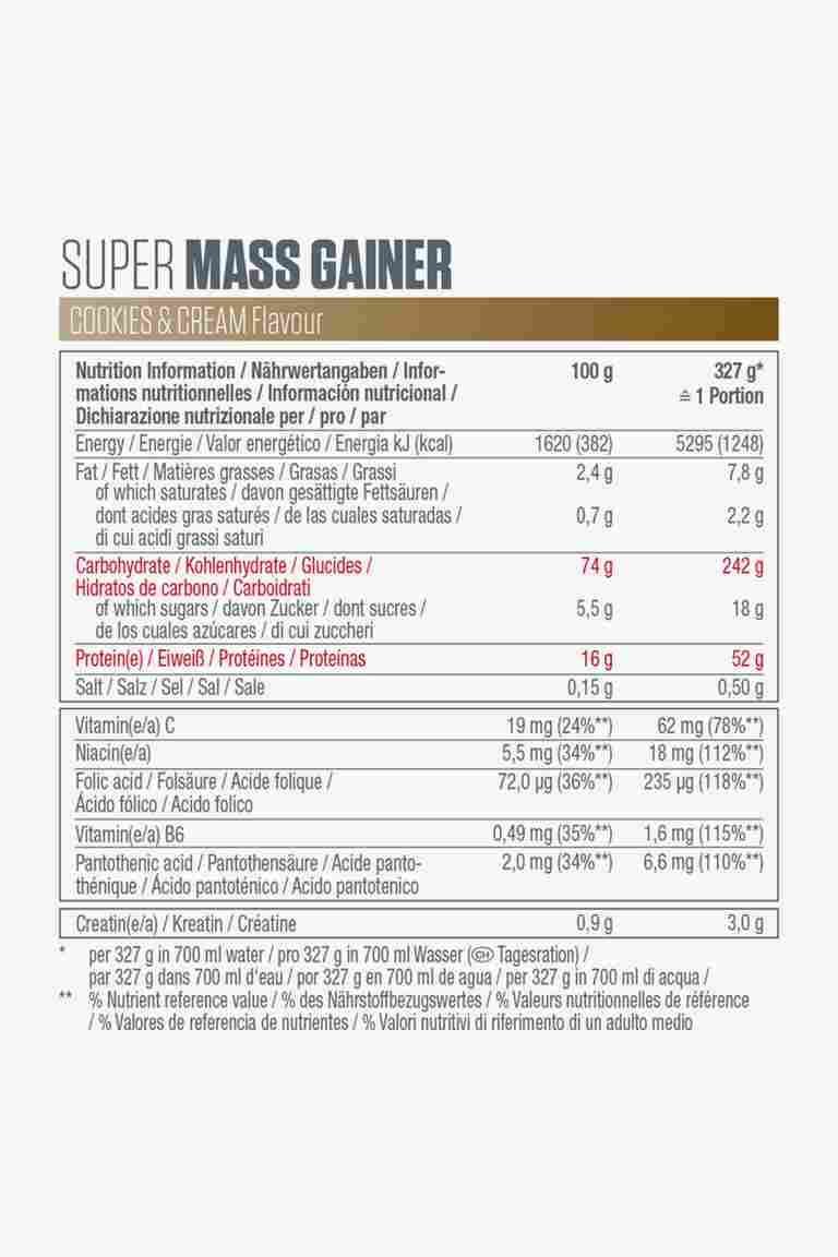 Dymatize Super Mass Gainer Cookies & Cream 2943 g polvere proteica