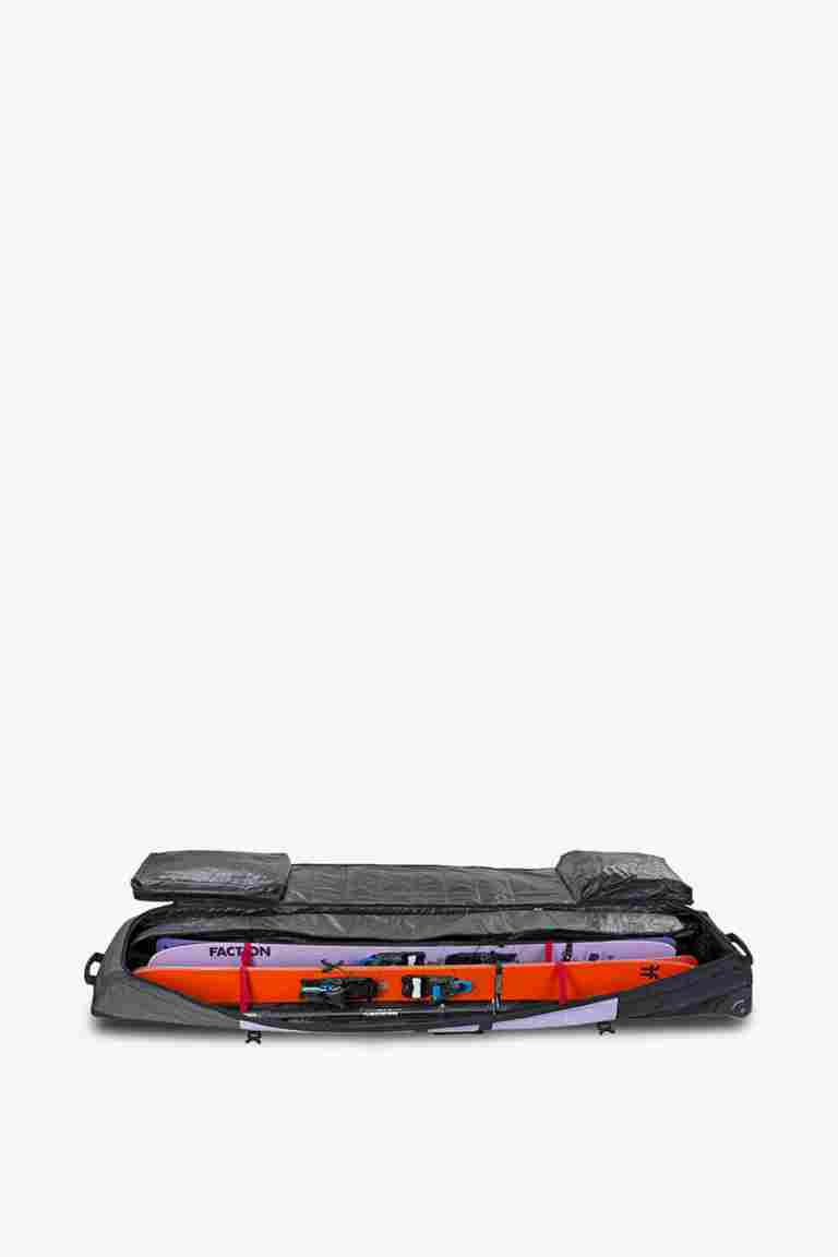 Snow Gear Roller 195 cm sacca portasci Evoc tg. 1 in nero-lilla