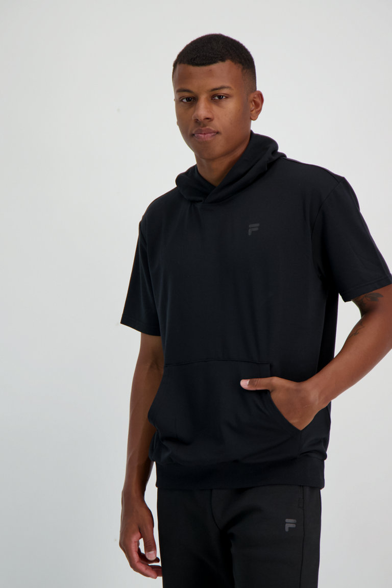 Fila short hot sale sleeve hoodie