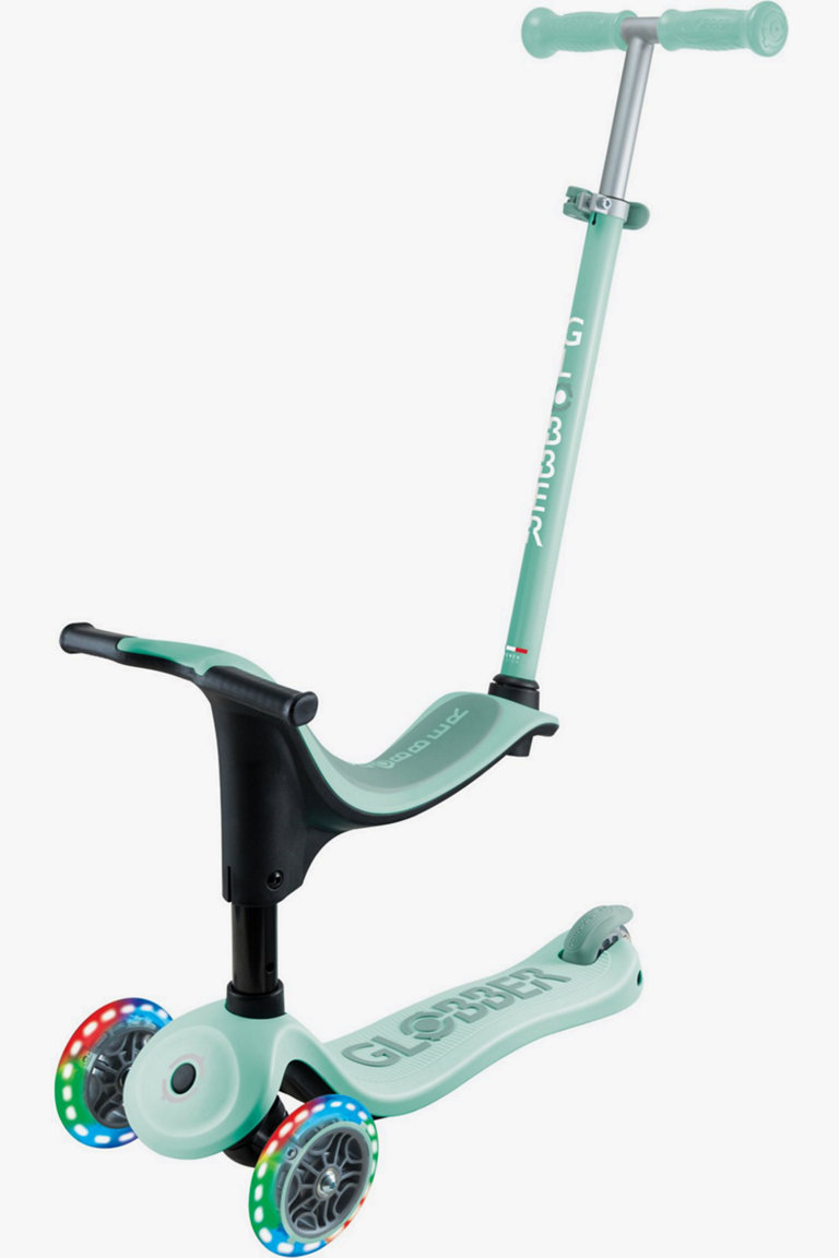 Globber GO UP Sporty Lights Kinder Scooter in mint kaufen ochsnersport.ch