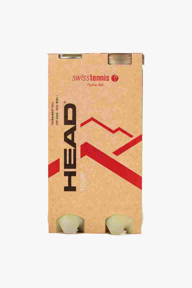 HEAD 2-Pack Tour Swiss pallone da tennis