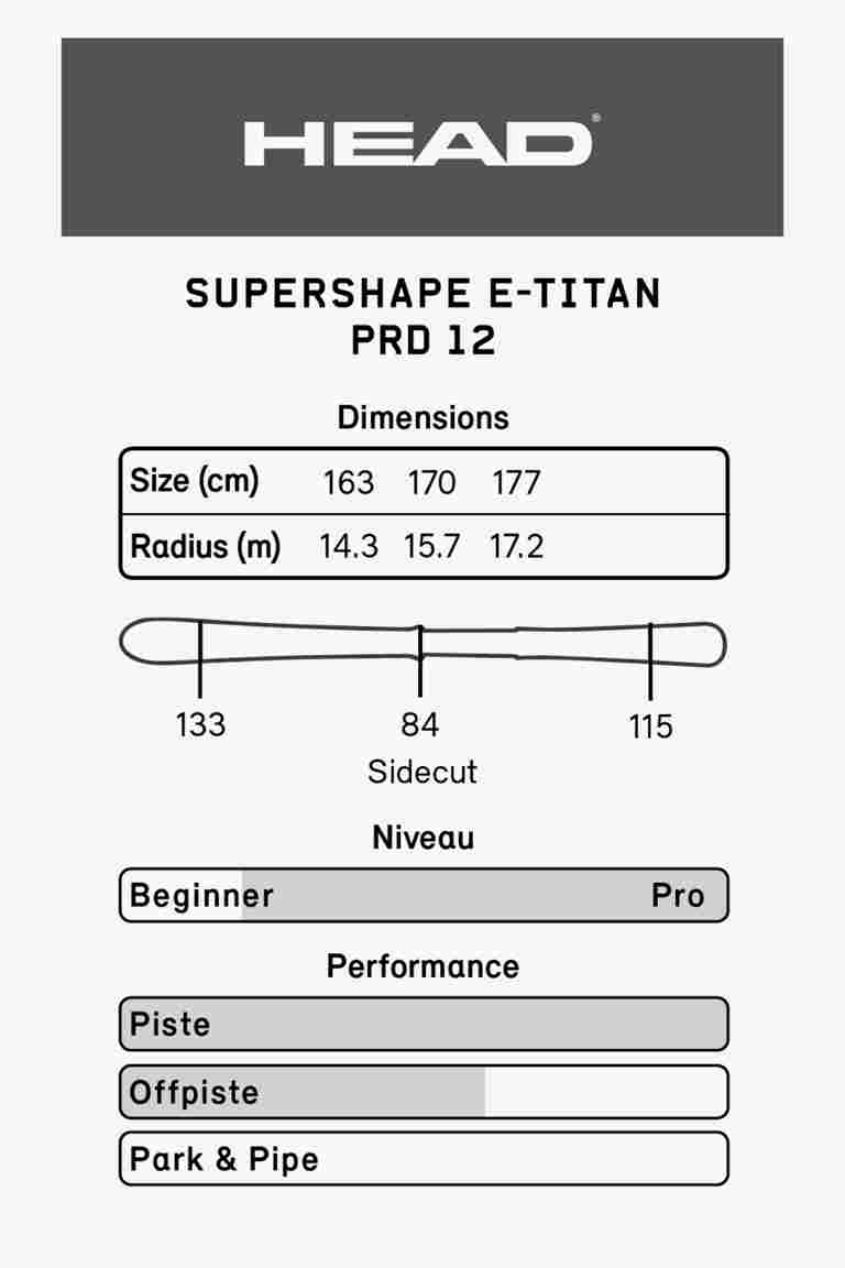 HEAD Supershape e-Titan set sci 23/24