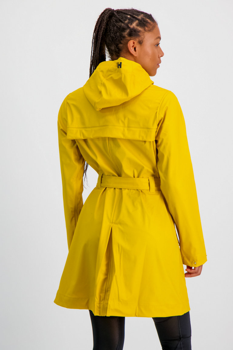 Manteau jaune outlet pas cher