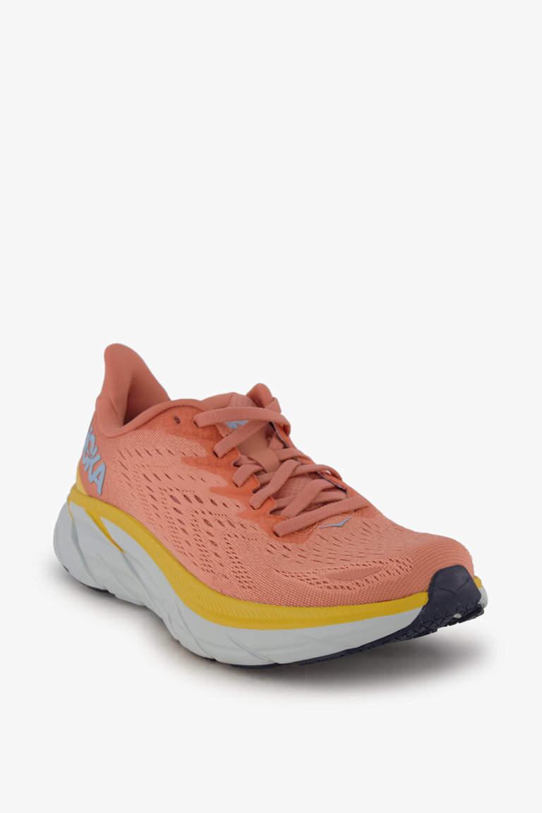 Compra Clifton 8 scarpe da corsa donna HOKA ONE ONE in arancio