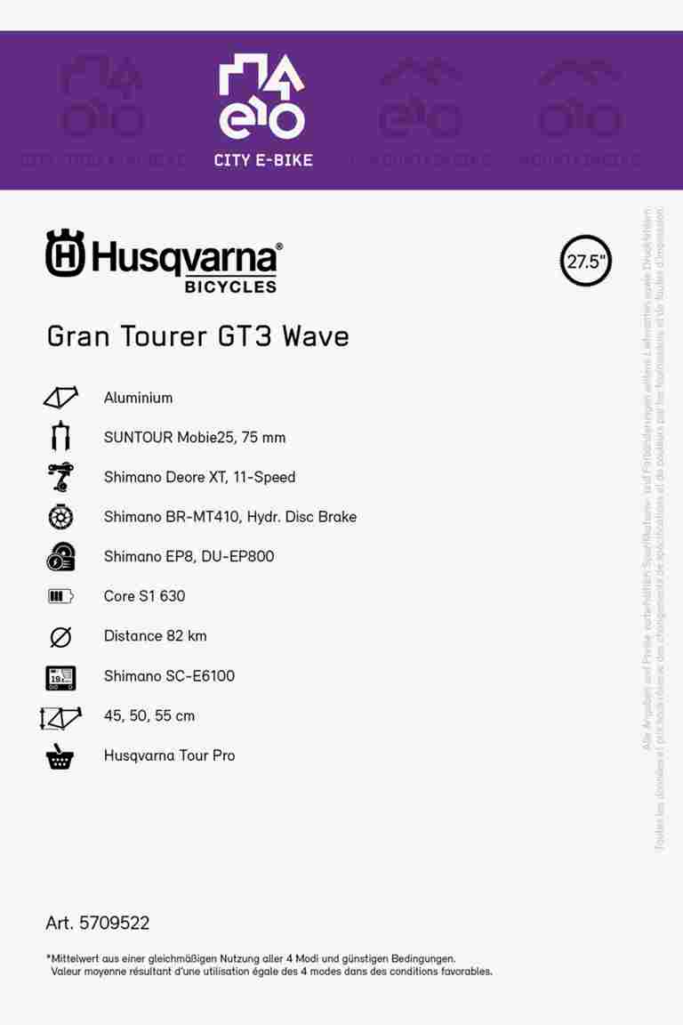 Husqvarna Gran Tourer 3 27.5 Wave e-bike 2023