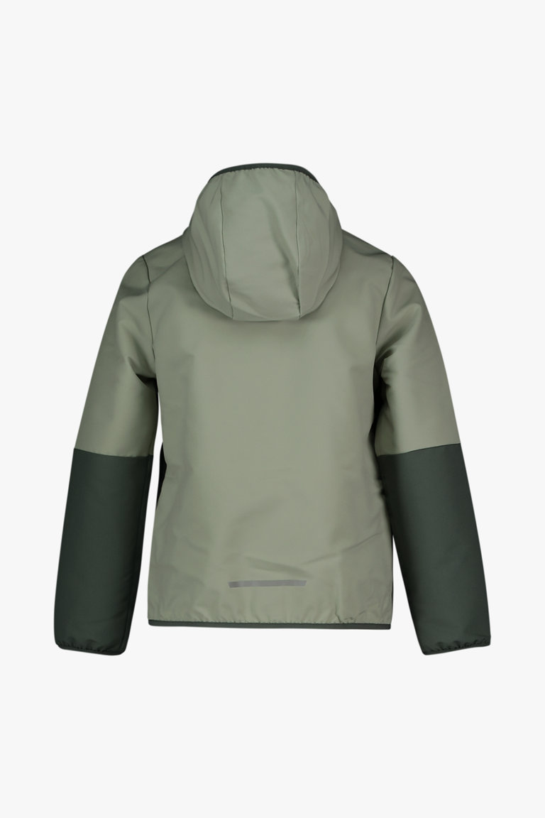 Jack Wolfskin Turbulence Kinder Outdoorjacke in grau kaufen ochsnersport.ch