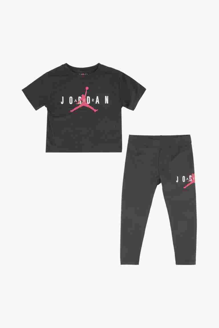 Jordan Sustainable Kids' Crew and Leggings Set Black 35B915-023