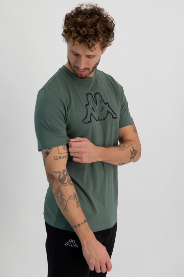 Compra Logo Korpo Kromen t shirt uomo Kappa in verde ochsnersport.ch