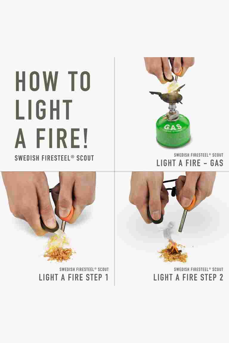 Light my fire FireSteel BIO Scout 2in1 kit accendifuoco