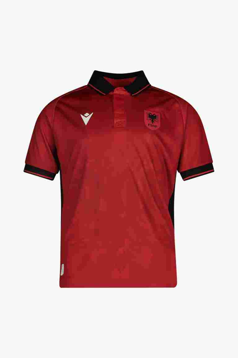 Macron Albania Home Replica maglia da calcio bambini EURO 2024