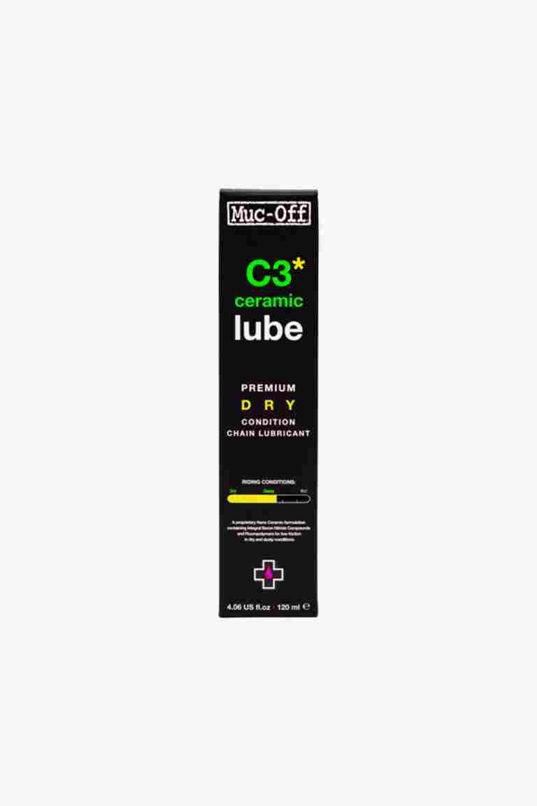Muc-Off C3 Dry Ceramic Lube 120 ml lubrificante per catene