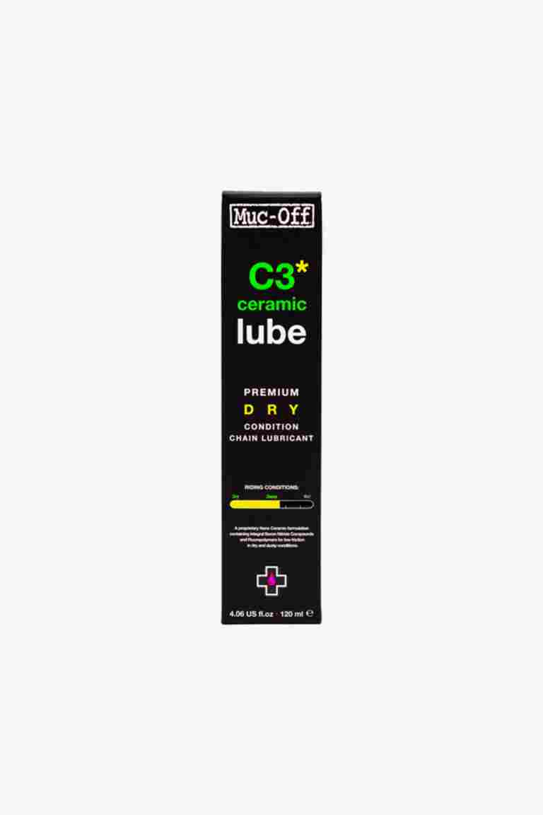 Muc-Off C3 Dry Ceramic Lube 120 ml lubrificante per catene