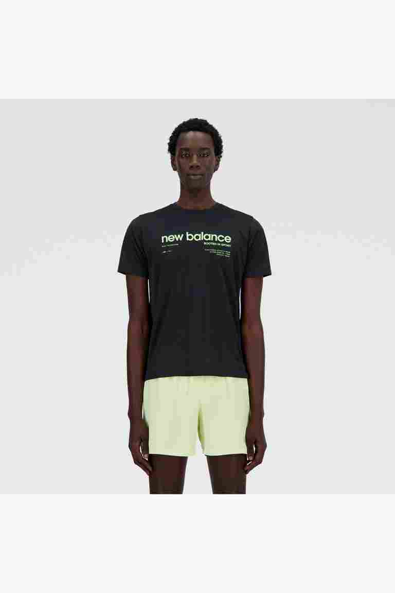 New Balance Athletics Printed Run Herren T-Shirt
