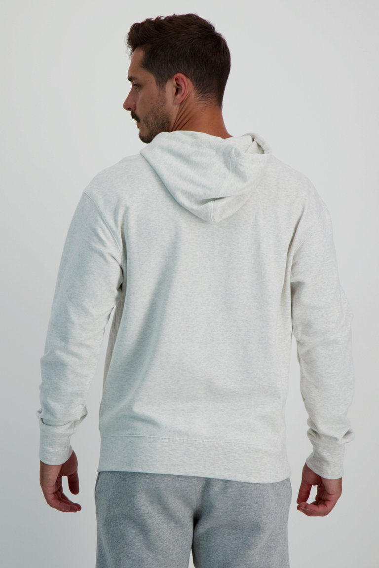 new balance heathered hoodie