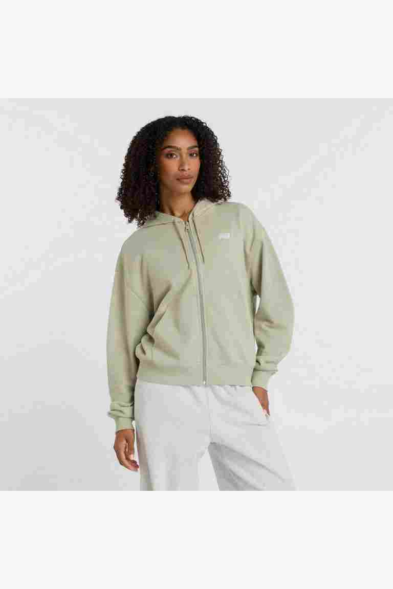 New Balance French Terry Full Zip hoodie donna