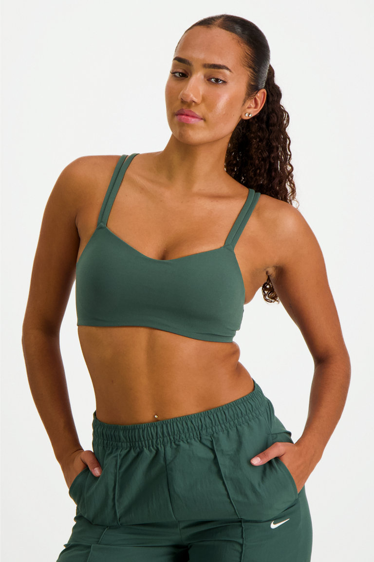 Reggiseno nike verde discount