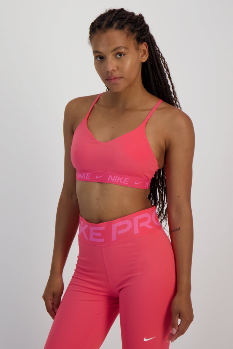 Nike Dri FIT Indy Light Damen Sport BH in pink kaufen ochsnersport.ch