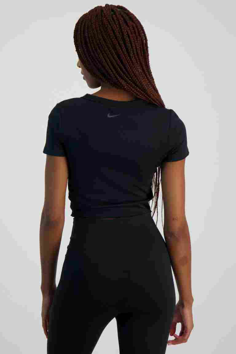 Nike Dri-FIT One Fitted Crop Damen T-Shirt