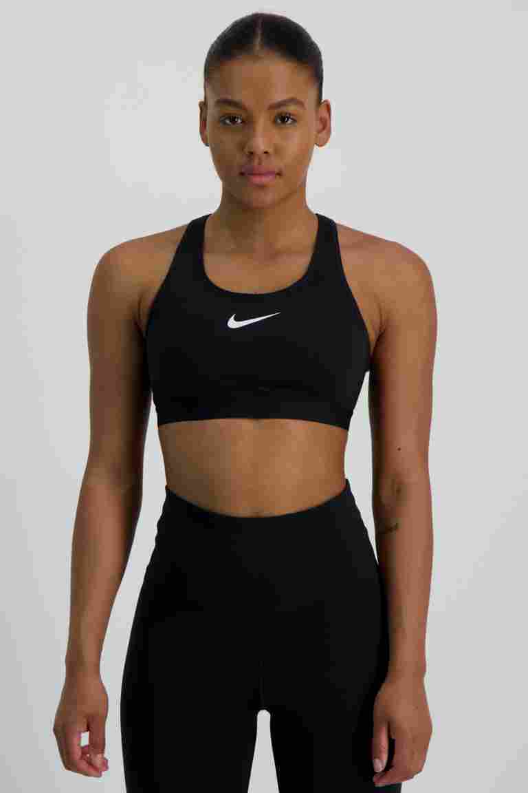 Nike Dri-FIT Swoosh High Damen Sport-BH in schwarz kaufen
