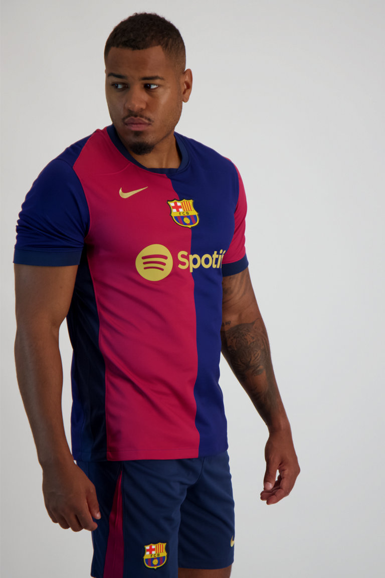 Nike FC Barcelona Home Replica Herren Fussballtrikot 24 25 in blau kaufen ochsnersport.ch