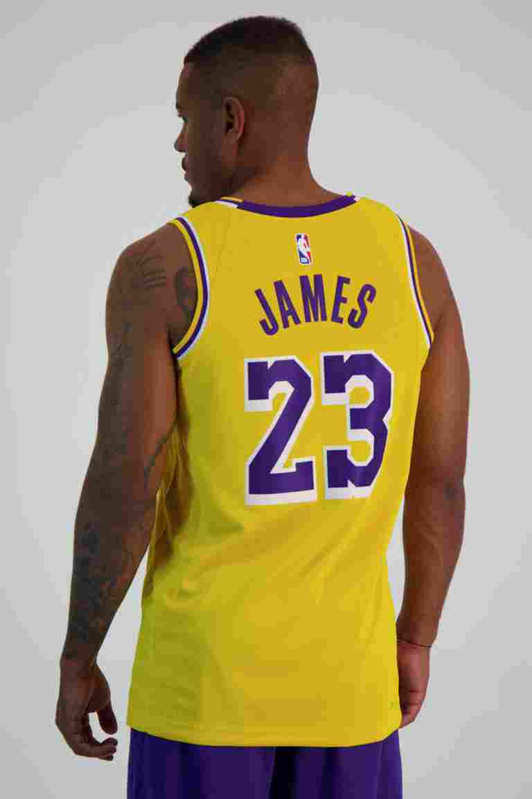 Nike Los Angeles Lakers Icon Edition LeBron James maglia da basket uomo