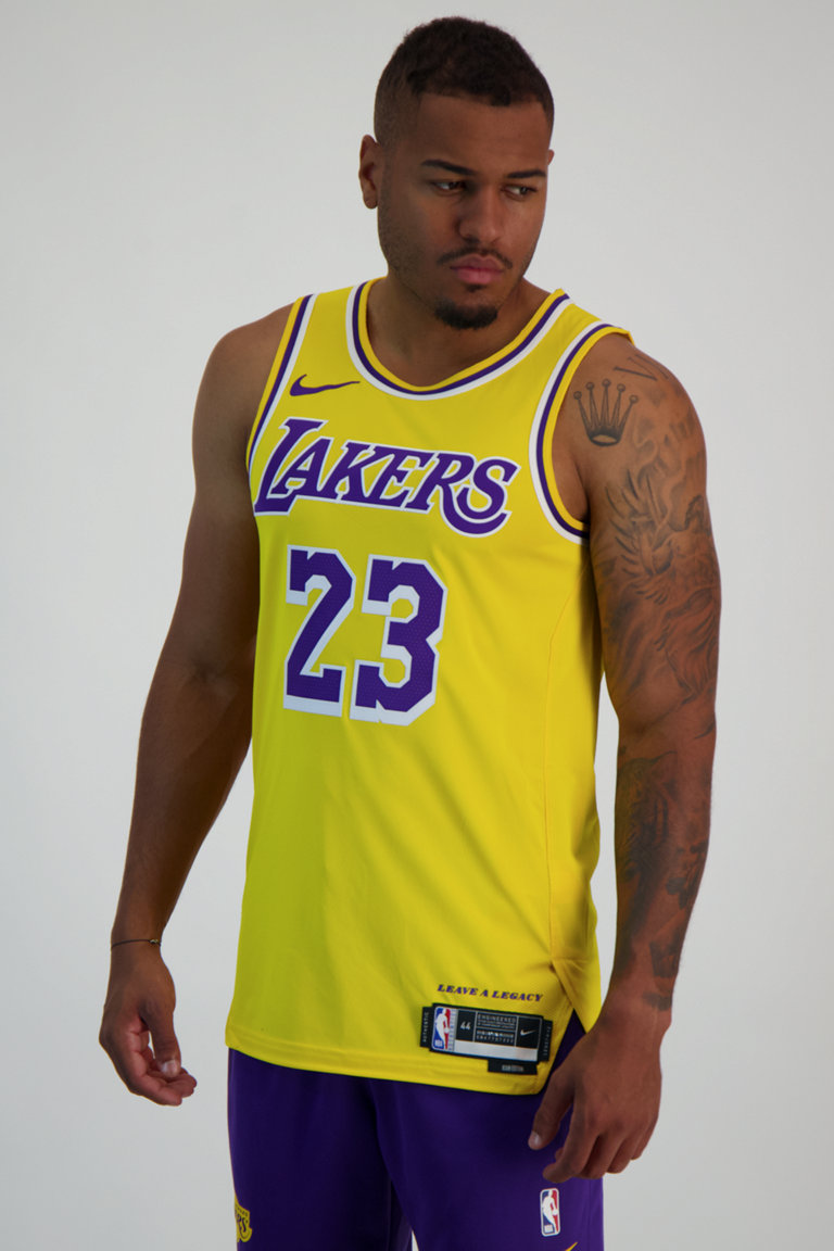 Maillot lakers jaune homme new arrivals