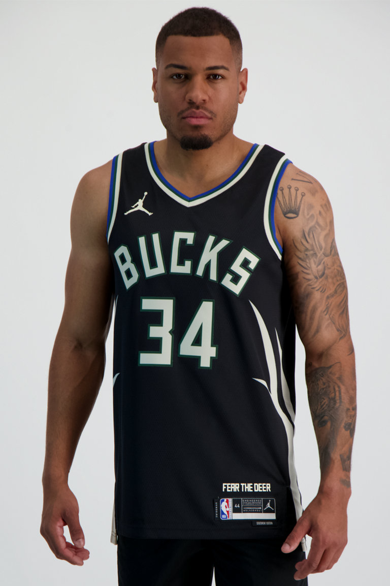 Compra Milwaukee Bucks Giannis Antetokounmpo maglia da basket uomo
