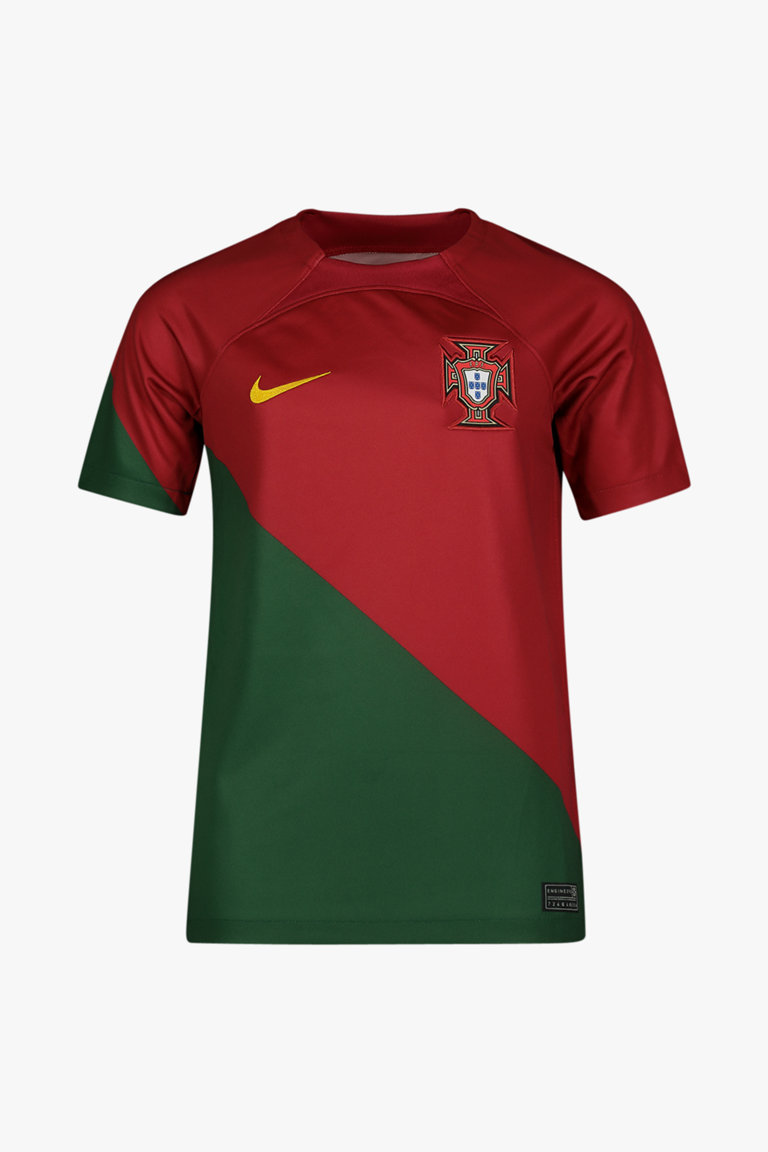 Nike Portugal Home Replica maillot de football enfants WM 2022