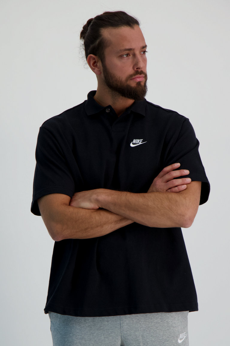 Polo nike nero discount