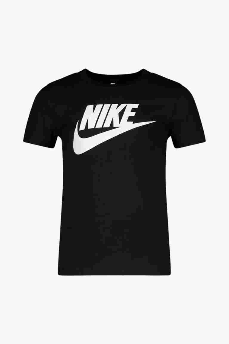 Nike Sportswear Logo T-Shirt Enfants Noir Gris Blanc 