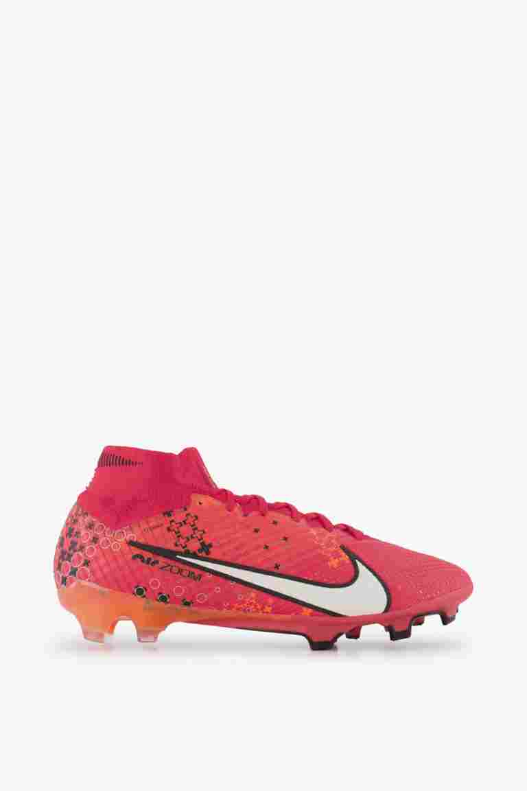Chaussures de football Nike Mercurial Superfly 9 Elite FG Rouge & Blanc  pour homme