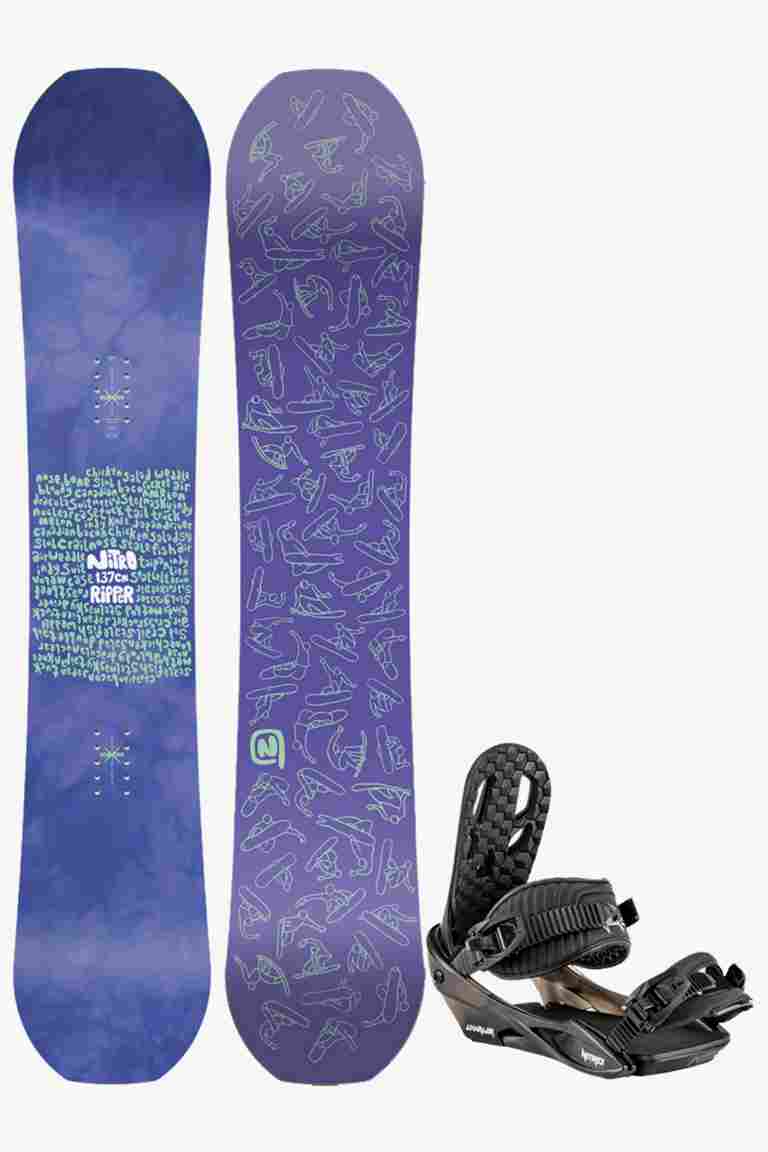 Nitro Ripper 132-137 cm set snowboard bambini 22/23