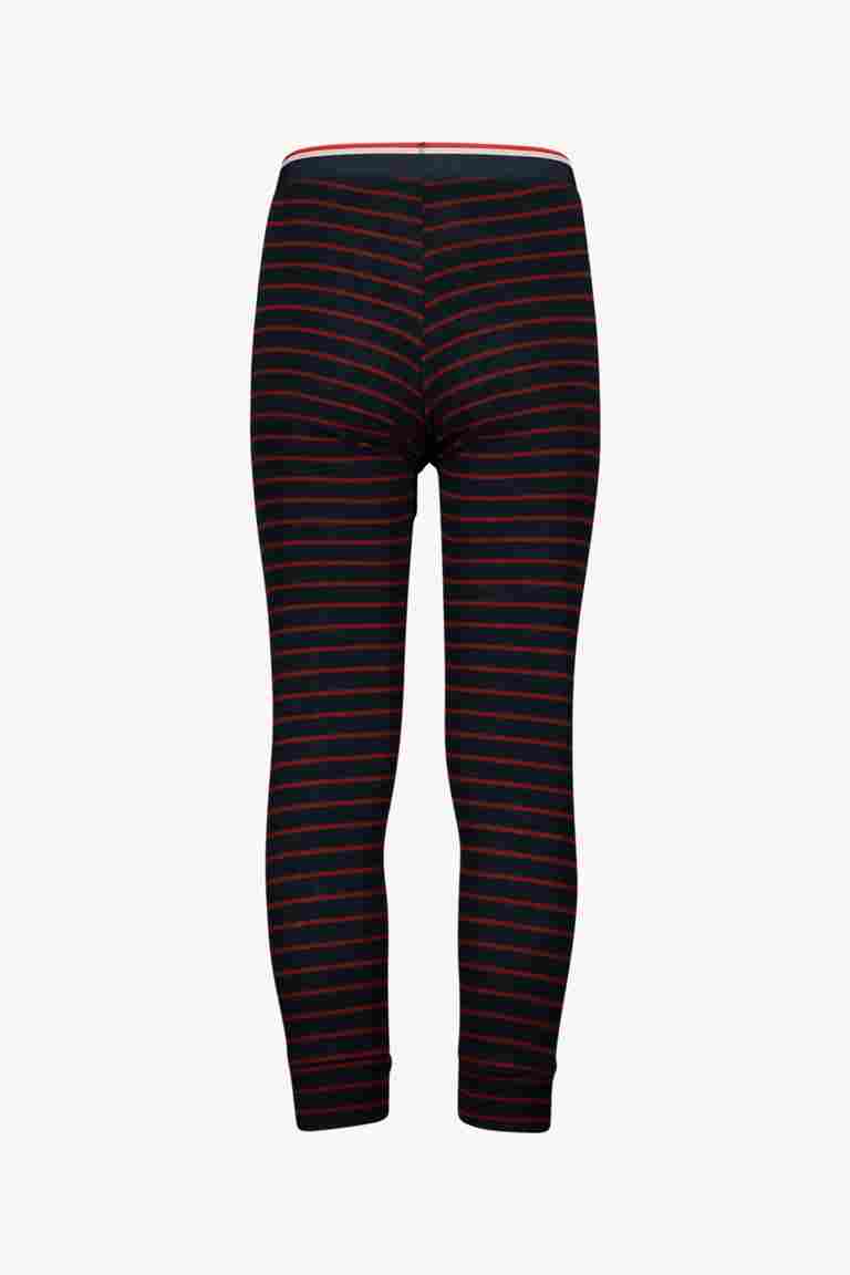 Odlo Active Warm Originals ECO Stripes leggings termici bambini