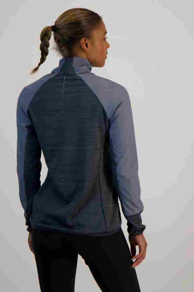 Odlo Run Easy Warm Hybrid Damen Laufjacke in blau-grau kaufen