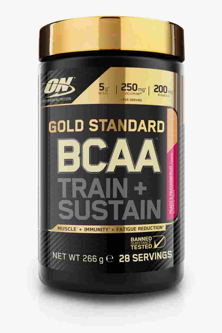 Optimum Nutrition BCAA Gold Standard Peach & Passion Fruit 266 g polvere per bevande