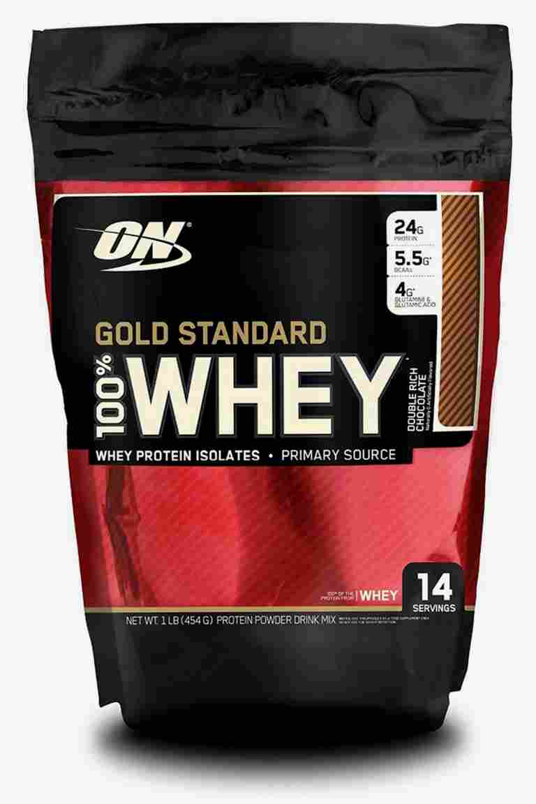 Optimum Nutrition Whey Gold Standard Double Rich Chocolate 465 g poudre de protéines