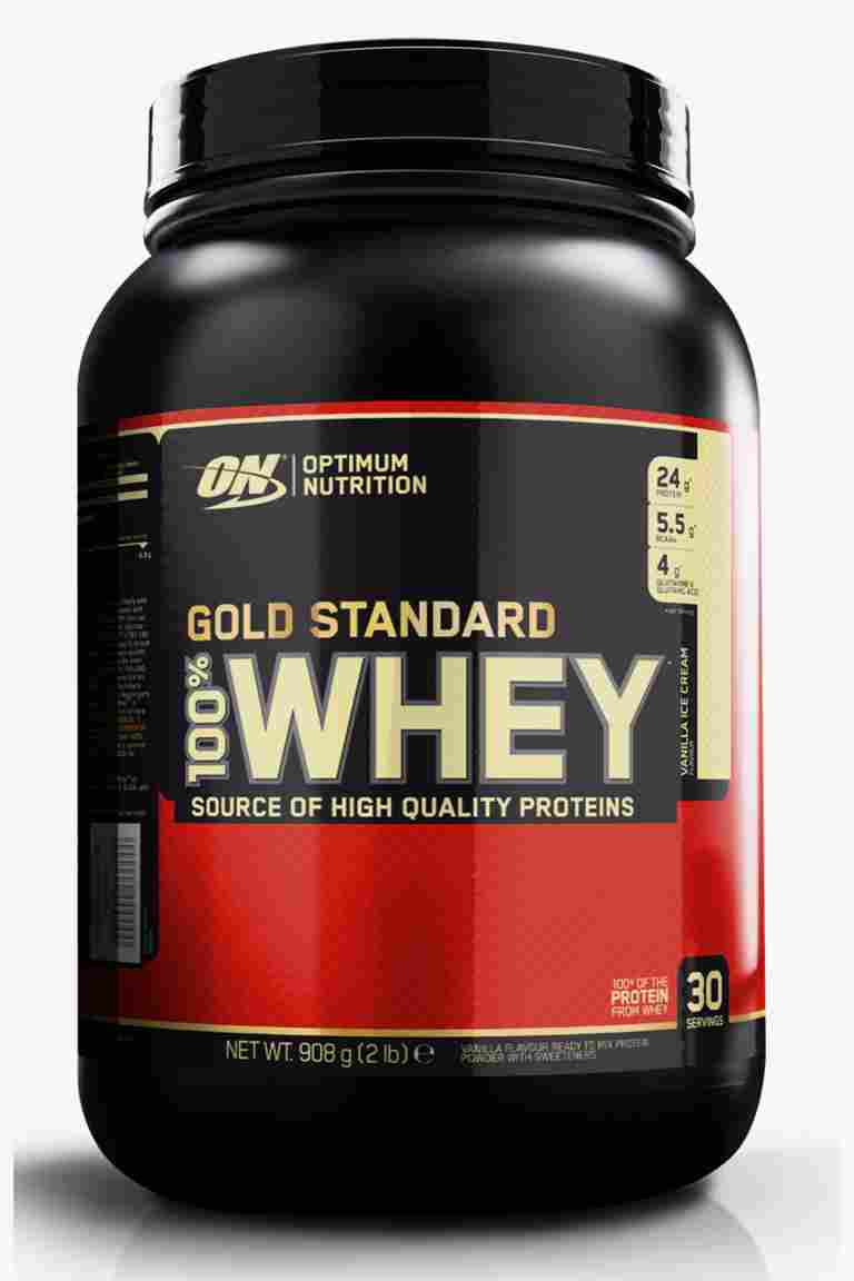 Optimum Nutrition Whey Gold Standard Vanilla Ice Cream 900 g polvere proteica