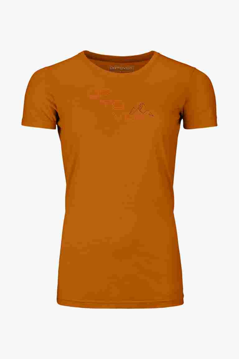 Ortovox 185 Merino Tangram Logo TS t-shirt donna