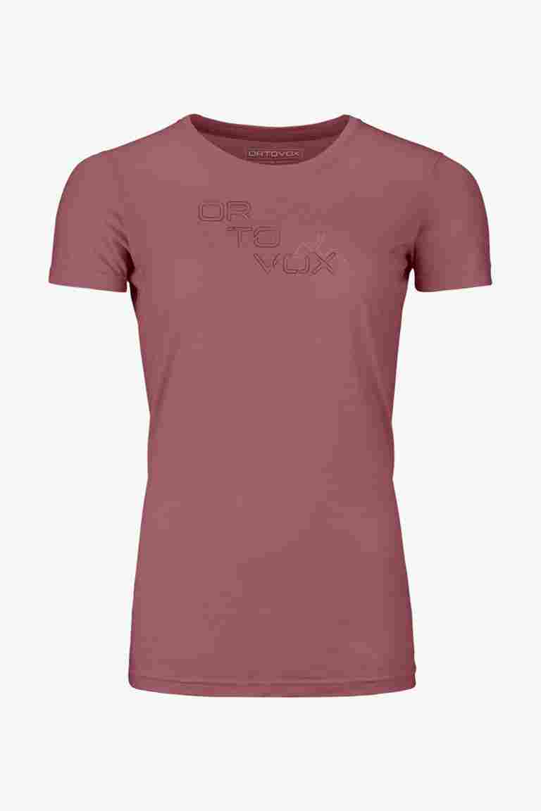 Ortovox 185 Merino Tangram Logo TS t-shirt femmes