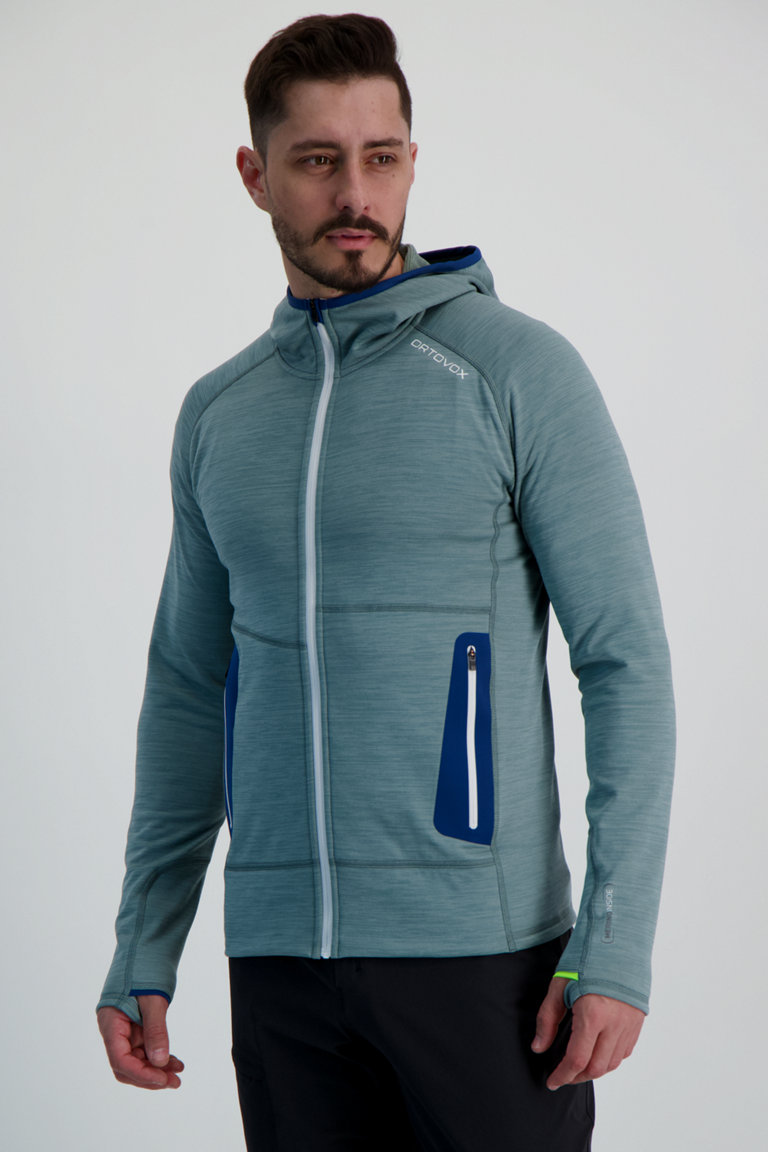 Ortovox fleece light melange 2025 hoody m