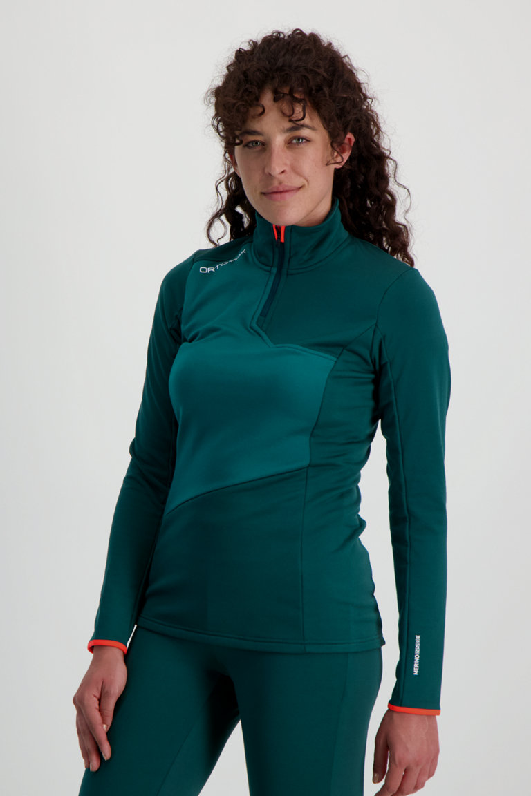 Ortovox fleece best sale light zip neck