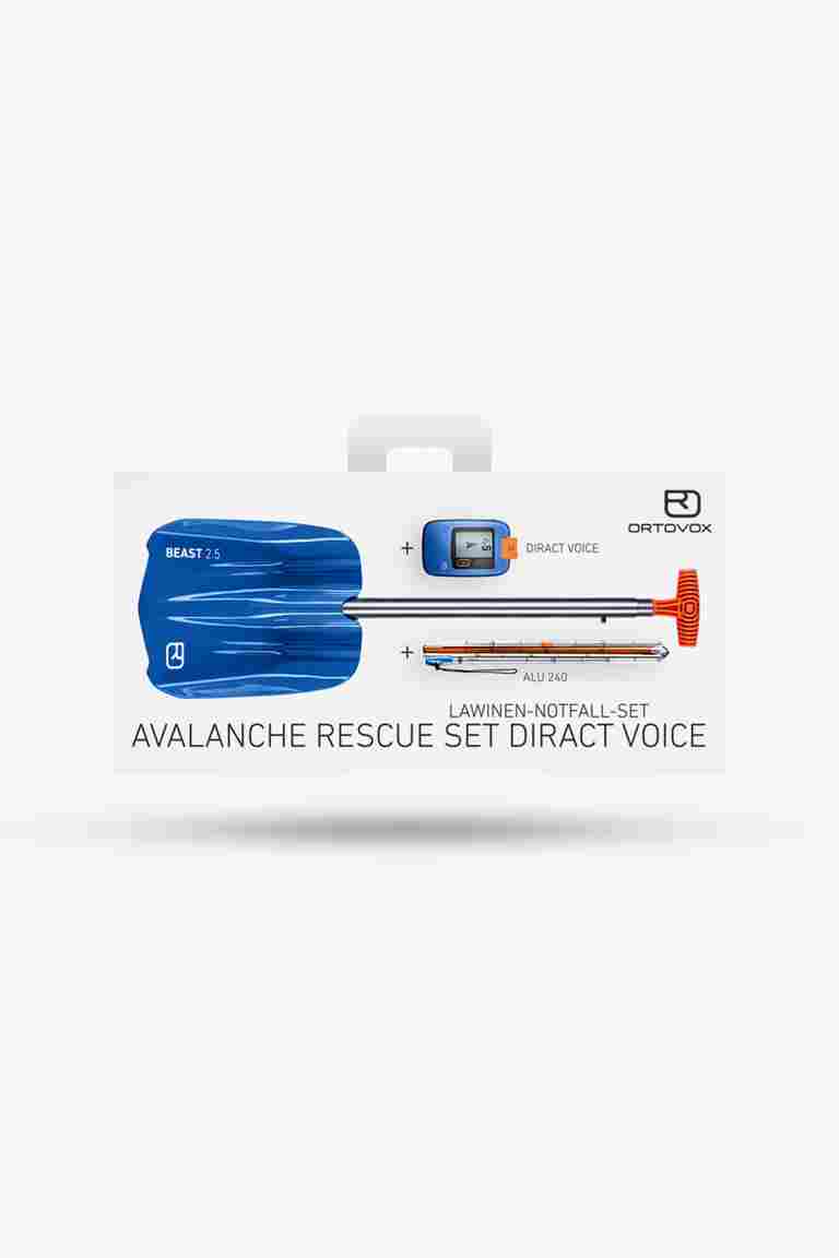 Ortovox Rescue Diract Voice Lawinen-verschüttetensuchgerät (LVS) Set