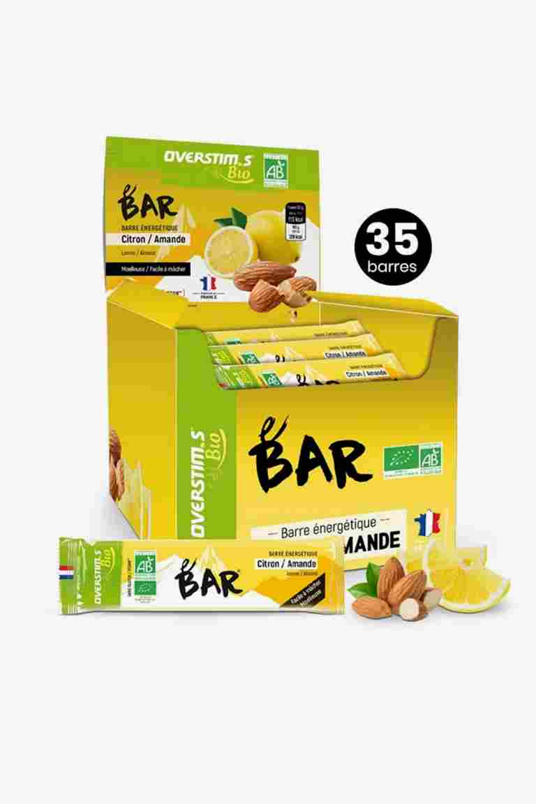 Overstim's E-Bar Bio Citron Amande 35 x 32 g Sportriegel