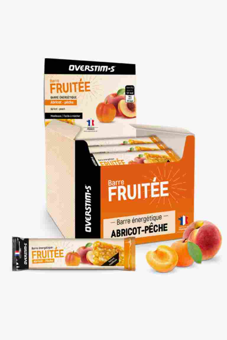 Overstim's Fruitées Aprikose Pfirsich 35 x 32 g barre énergétique