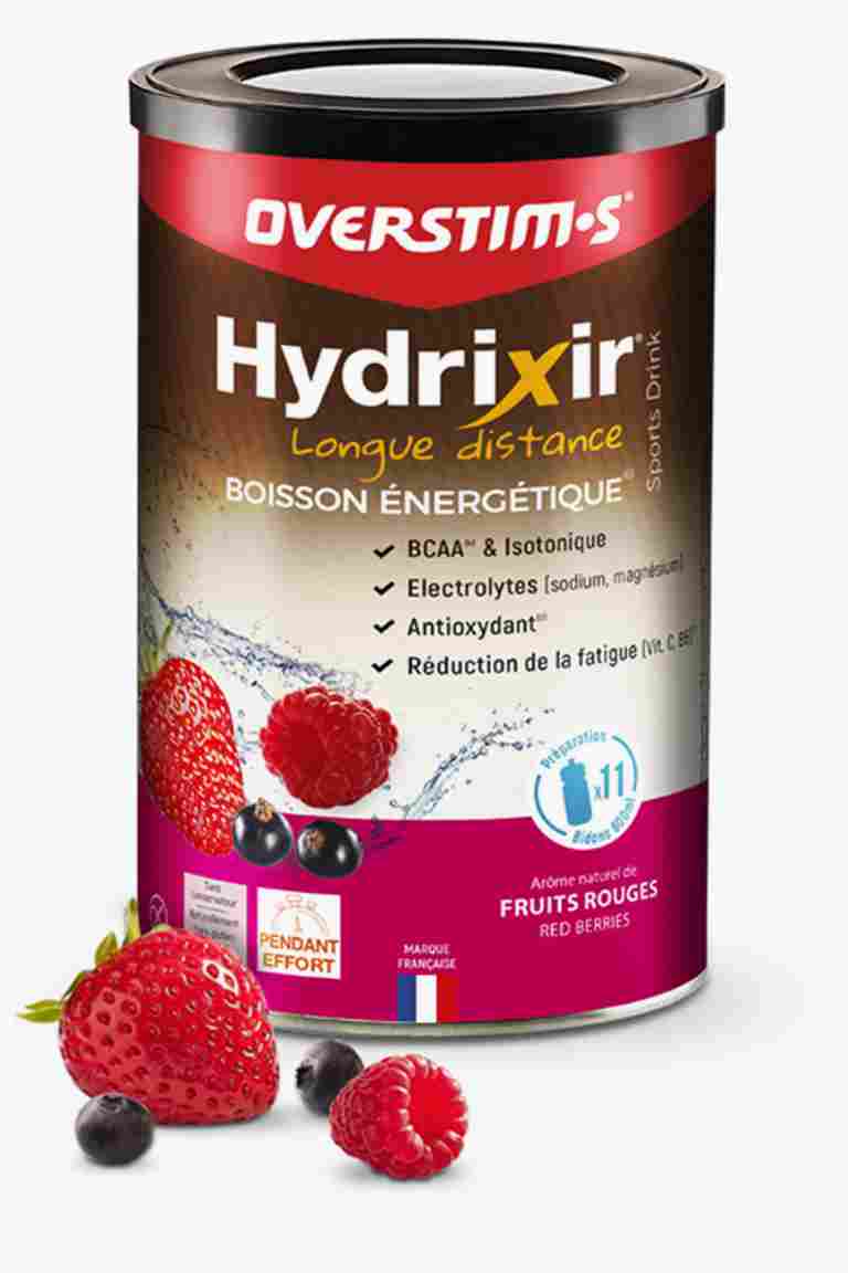 Overstim's Hydrixir Long Distance Fruits Rouges 600 g polvere per bevande